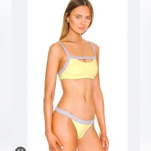 ONIA swim bikini - Yellow & Periwinkle